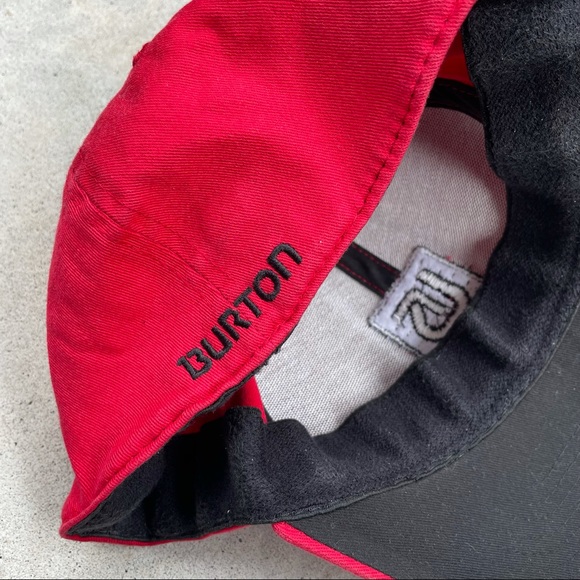 Vintage Burton Snowboards red flex fit cap/ hat - Picture 5 of 6
